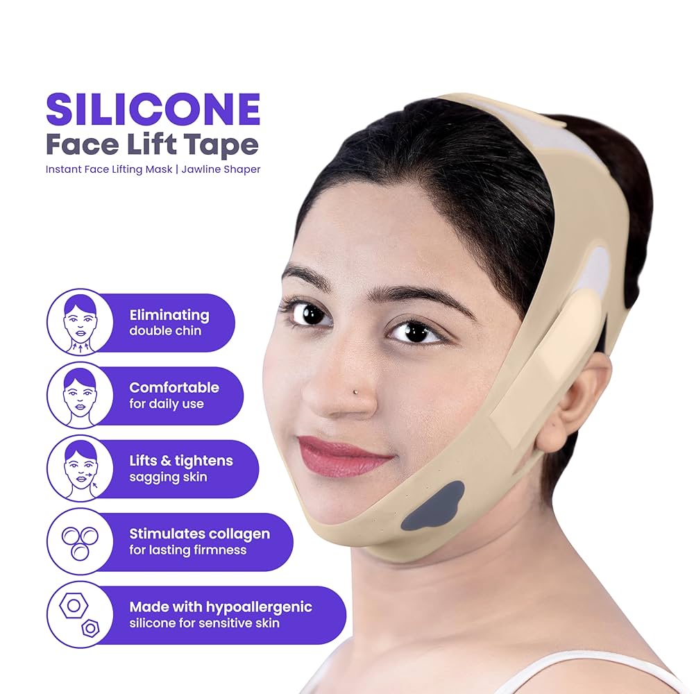 Amazon.com: OORSE Silicone V Line Face Lifting Mask with